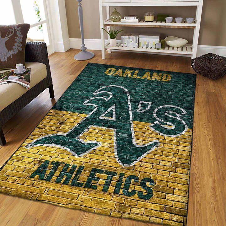 Amazon Oakland Athletics Living Room Area Rug