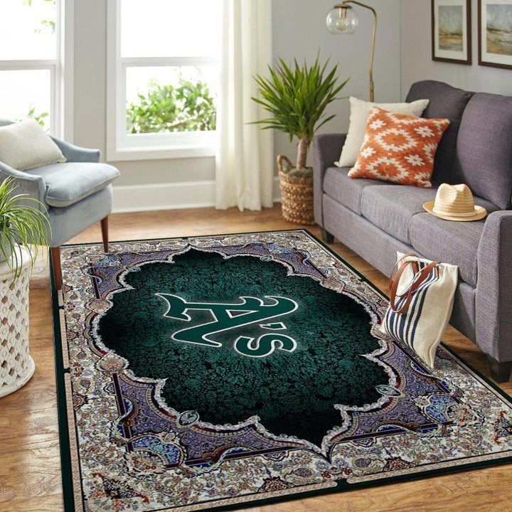 Amazon Oakland Athletics Living Room Area Rug