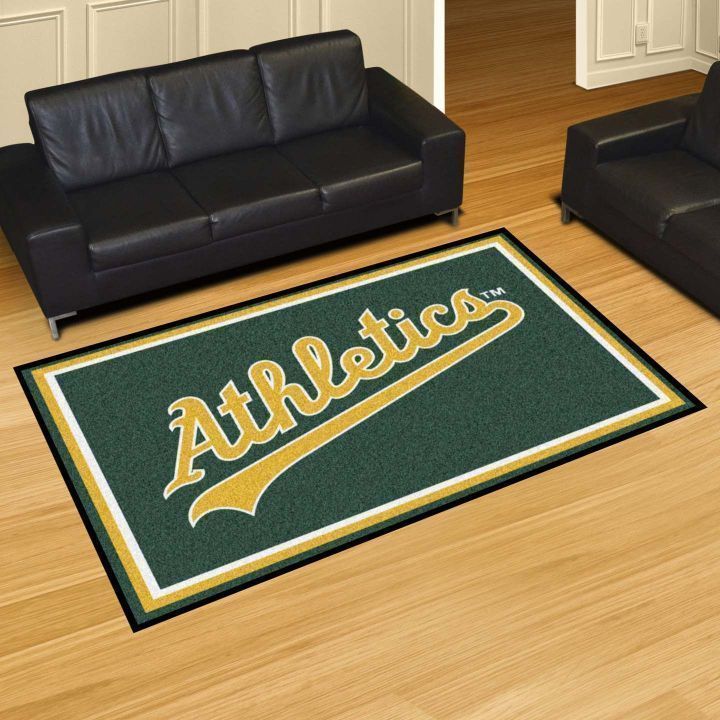 Amazon Oakland Athletics Living Room Area Rug