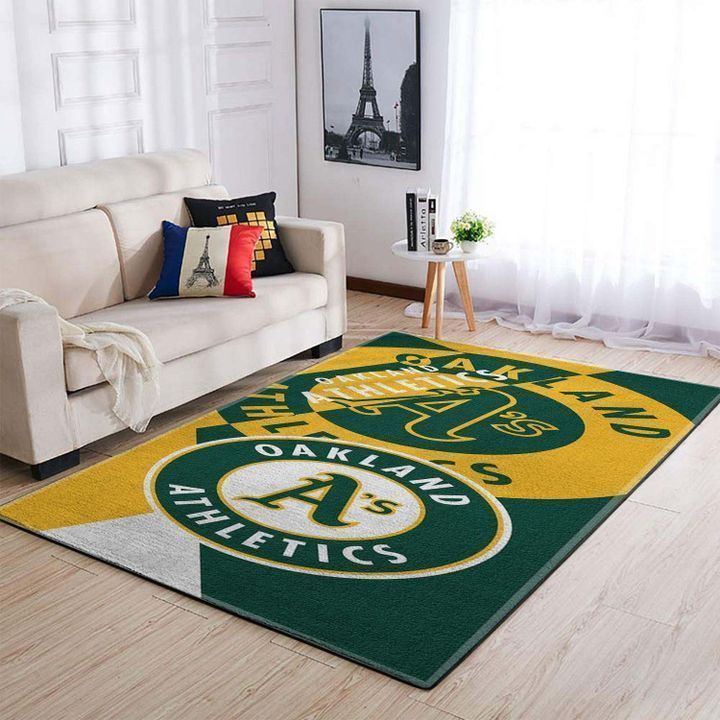 Amazon Oakland Athletics Living Room Area Rug