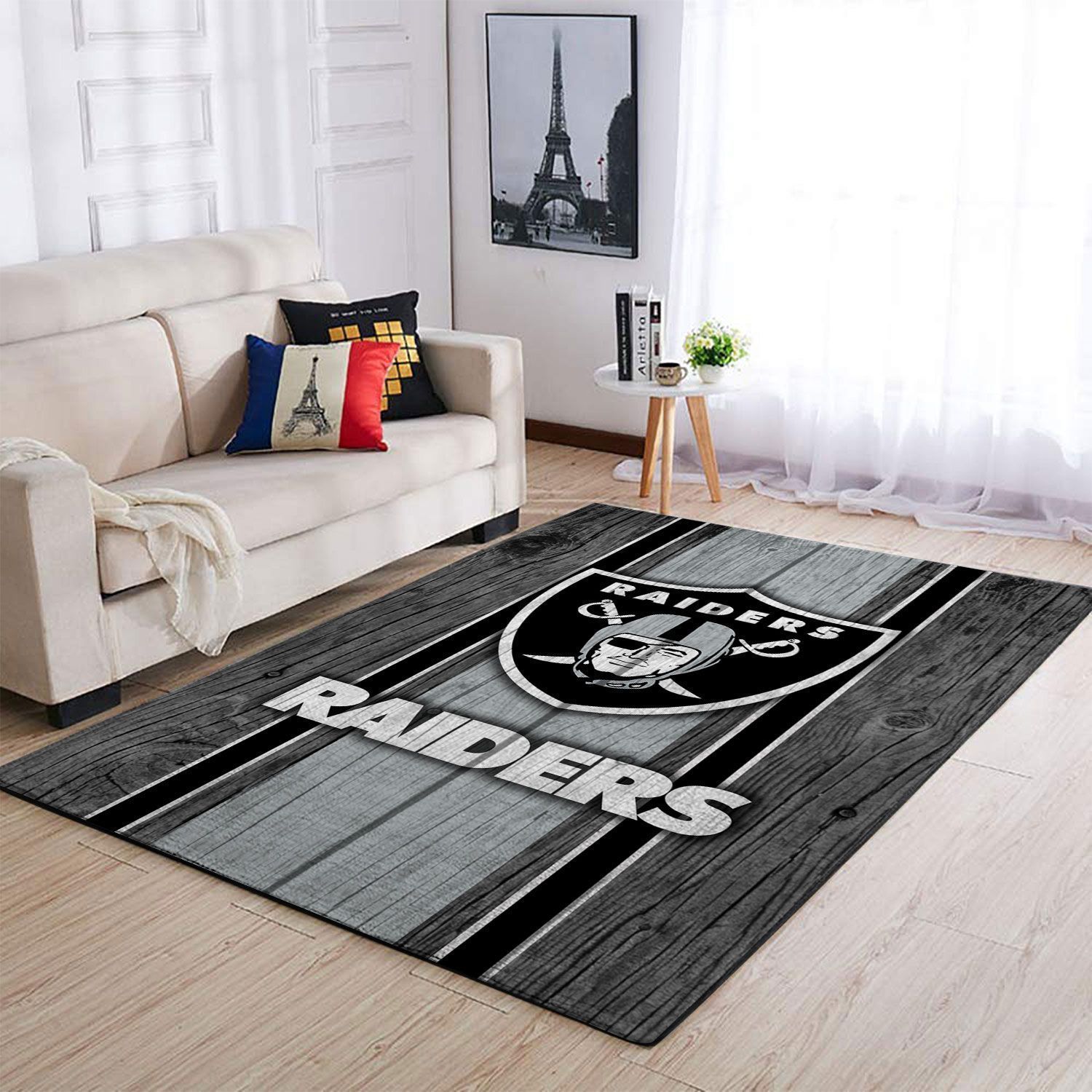Amazon Oakland Raiders Living Room Area Rug