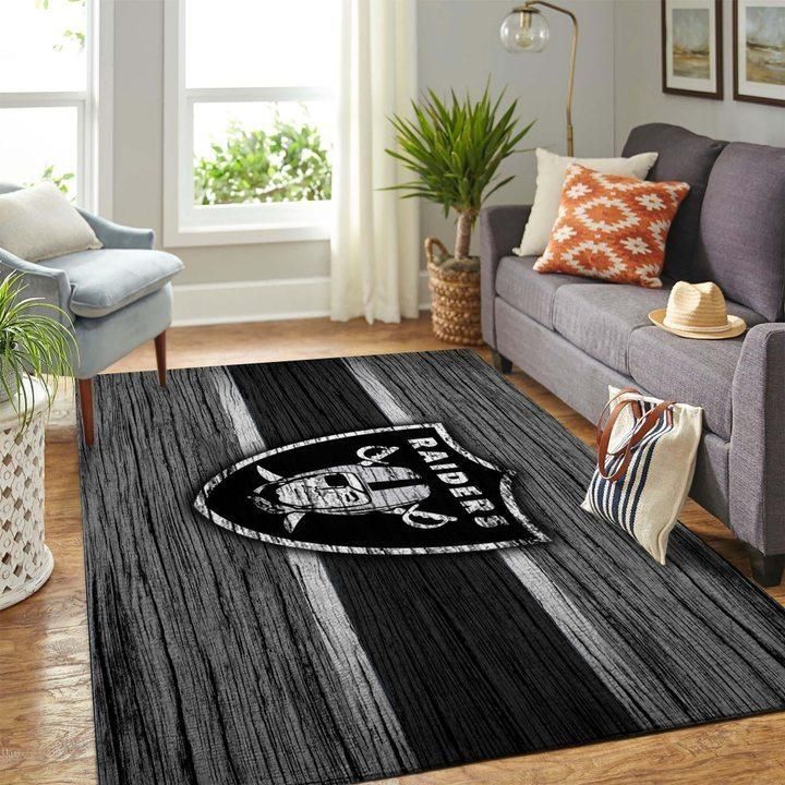 Amazon Oakland Raiders Living Room Area Rug