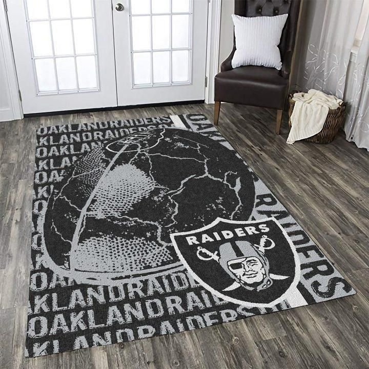 Amazon Oakland Raiders Living Room Area Rug