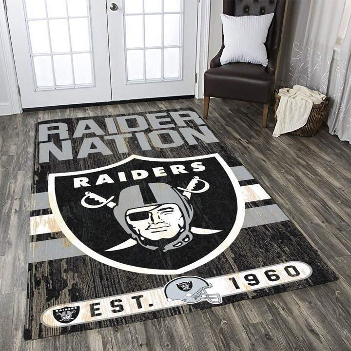 Amazon Oakland Raiders Living Room Area Rug