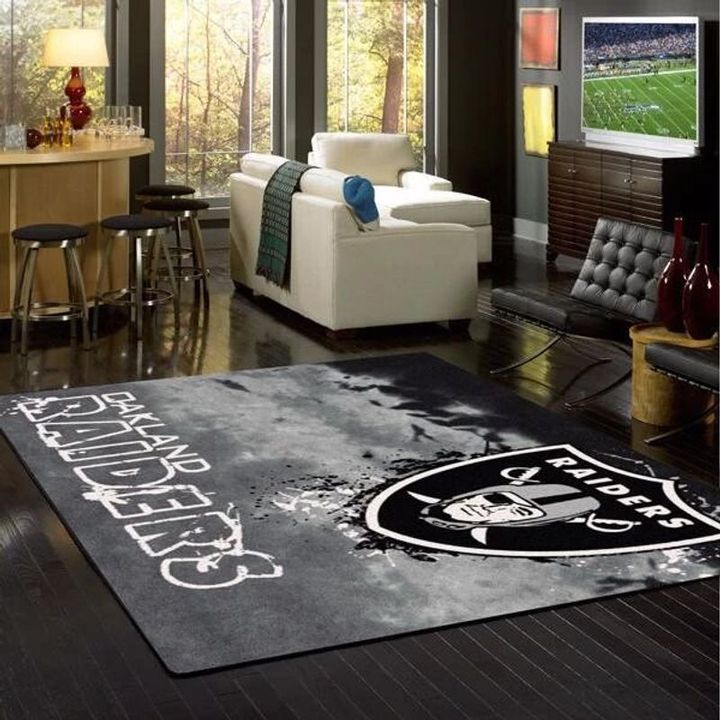 Amazon Oakland Raiders Living Room Area Rug