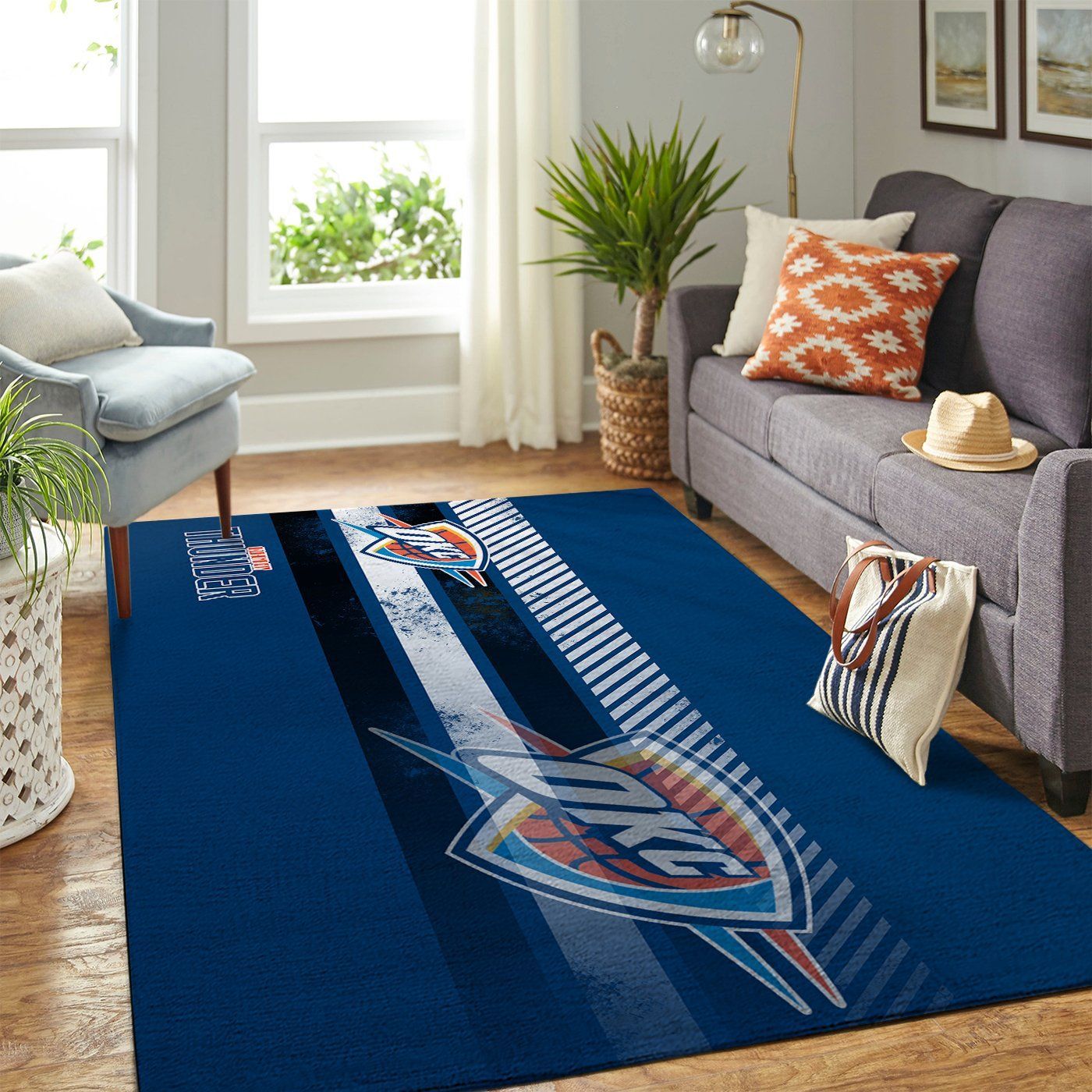 Amazon Oklahoma City Thunder Living Room Area Rug