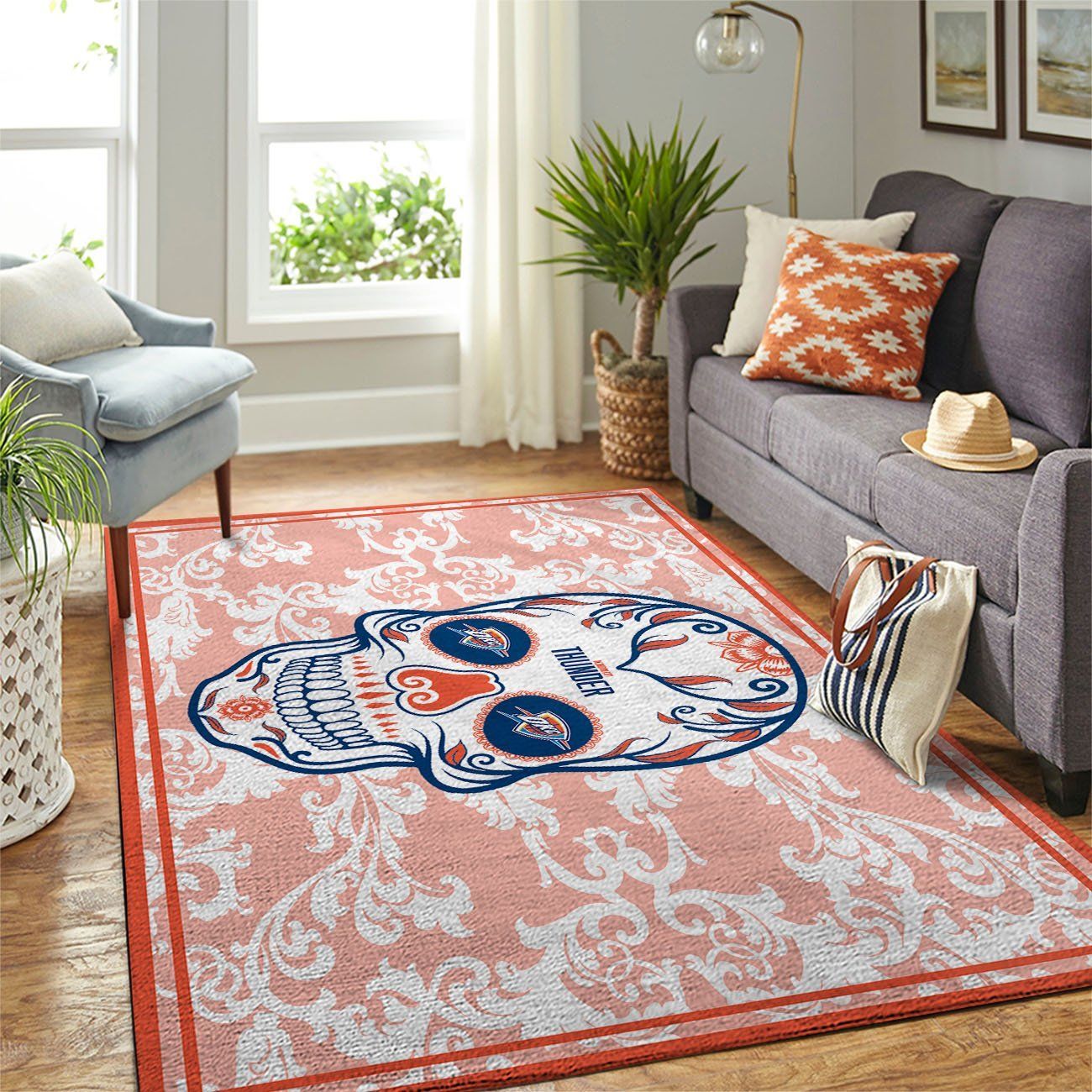 Amazon Oklahoma City Thunder Living Room Area Rug