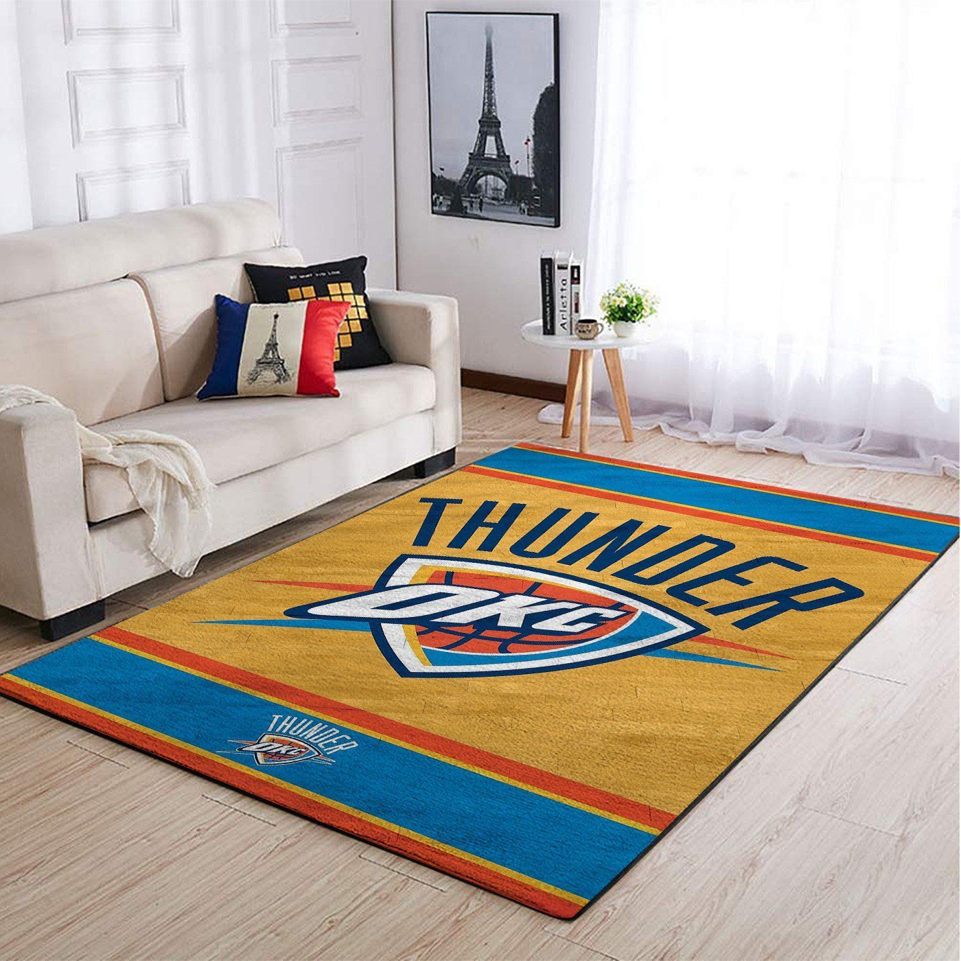 Amazon Oklahoma City Thunder Living Room Area Rug
