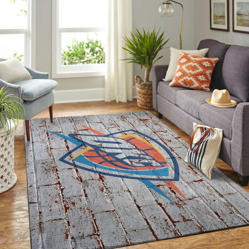 Amazon Oklahoma City Thunder Living Room Area Rug