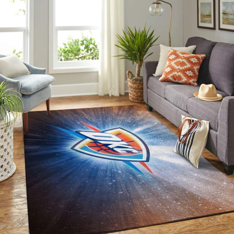 Amazon Oklahoma City Thunder Living Room Area Rug