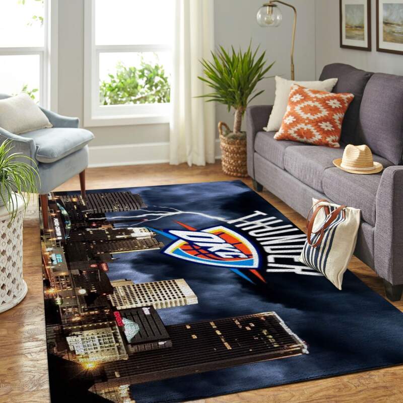 Amazon Oklahoma City Thunder Living Room Area Rug