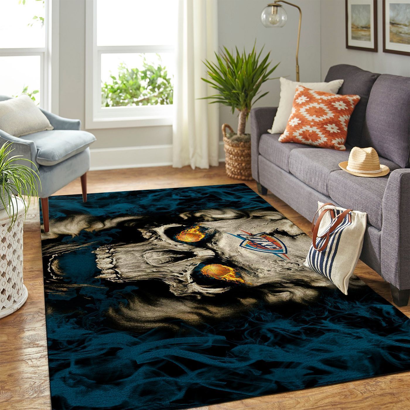 Amazon Oklahoma City Thunder Living Room Area Rug