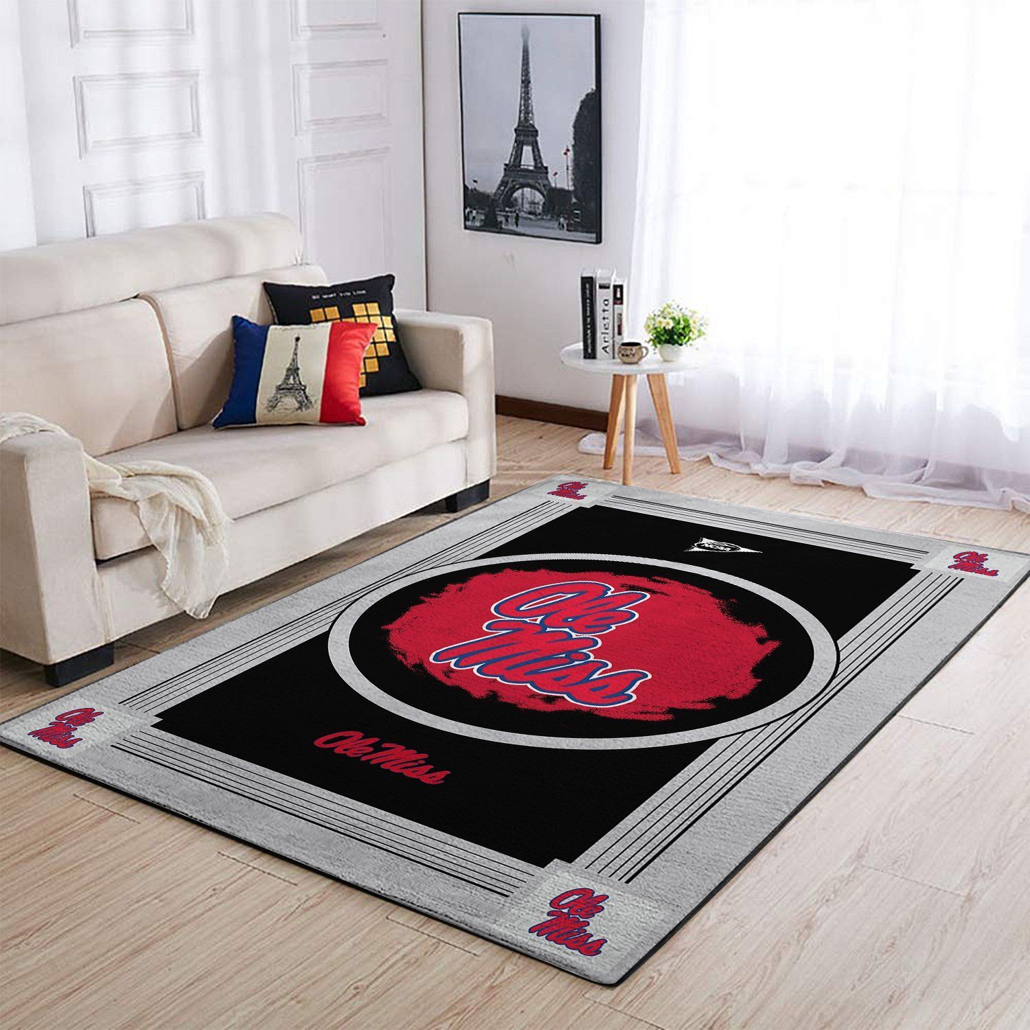 Amazon Ole Miss Rebels Living Room Area Rug