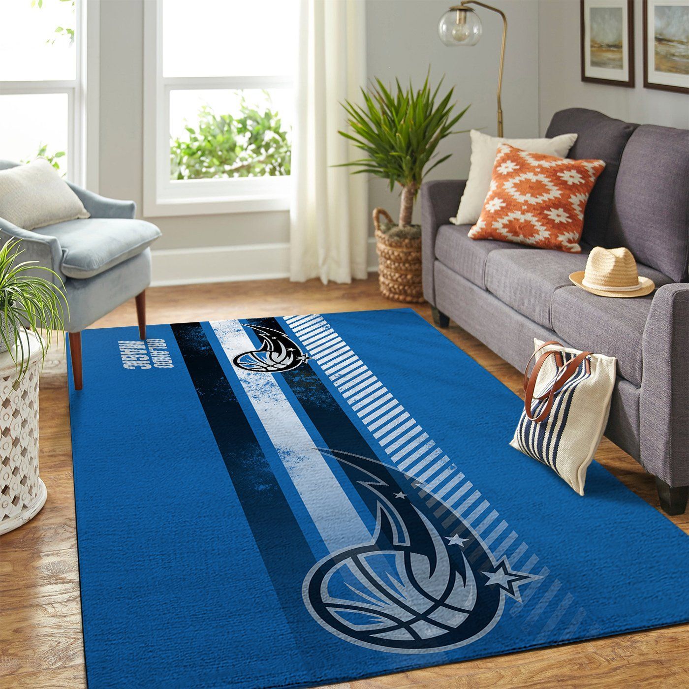 Amazon Orlando Magic Living Room Area Rug
