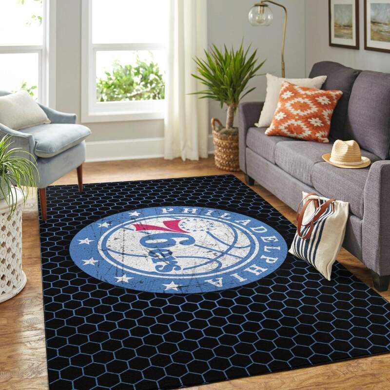 Amazon Philadelphia 76ers Living Room Area Rug