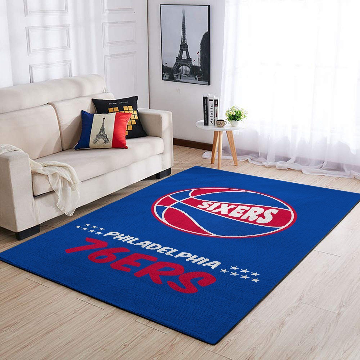 Amazon Philadelphia 76ers Living Room Area Rug