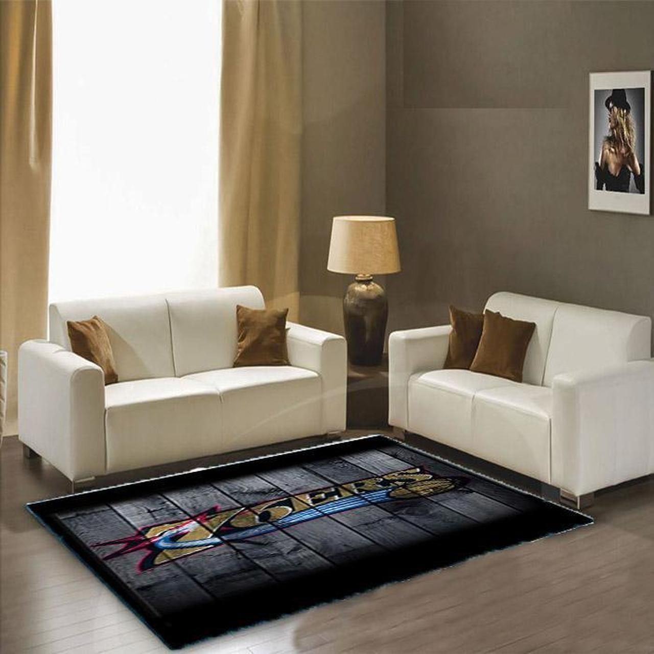 Amazon Philadelphia 76ers Living Room Area Rug