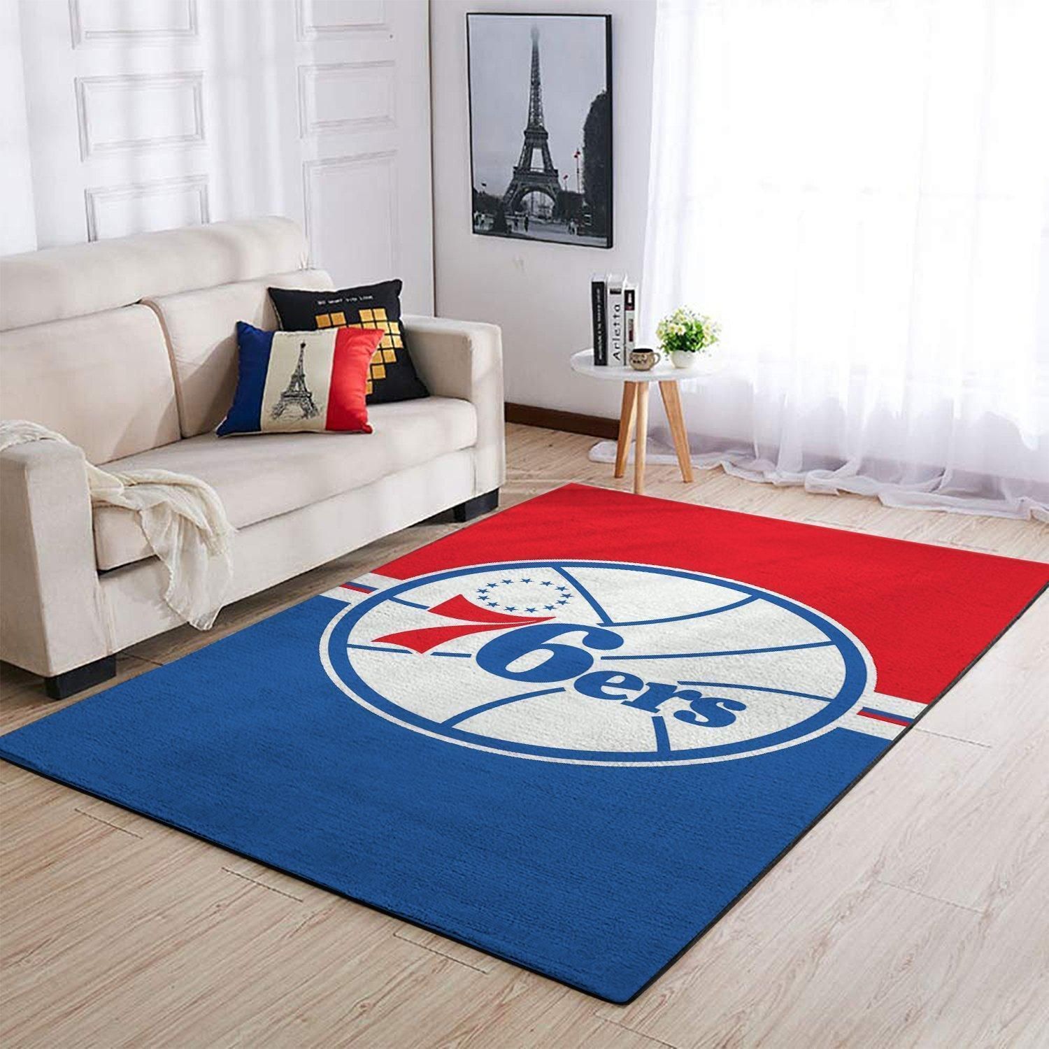 Amazon Philadelphia 76ers Living Room Area Rug