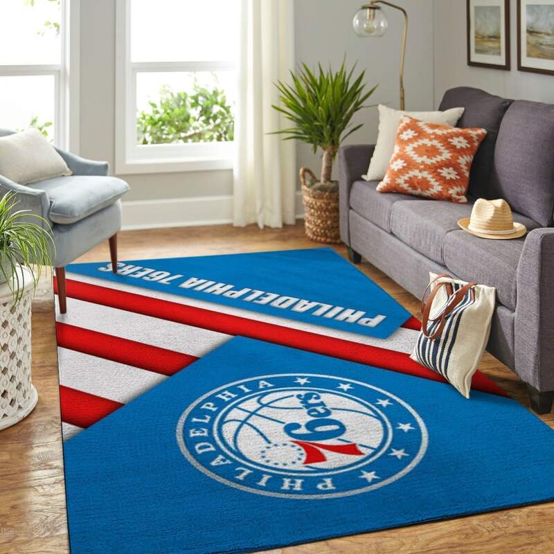 Amazon Philadelphia 76ers Living Room Area Rug