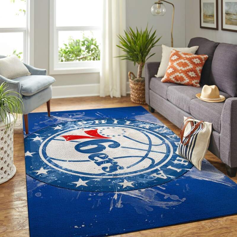 Amazon Philadelphia 76ers Living Room Area Rug
