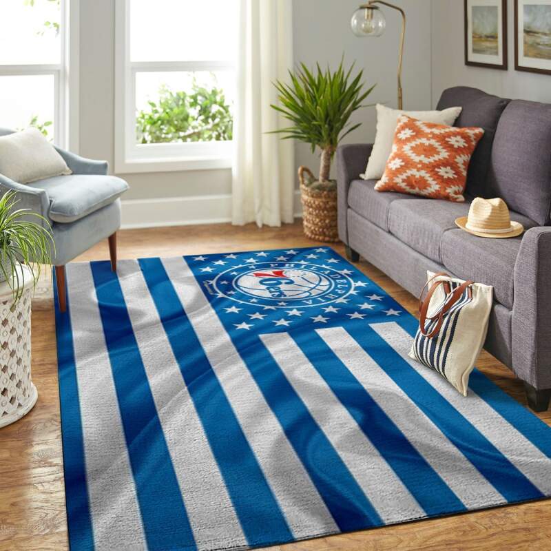 Amazon Philadelphia 76ers Living Room Area Rug