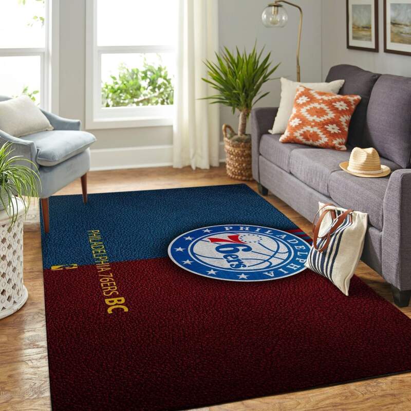 Amazon Philadelphia 76ers Living Room Area Rug