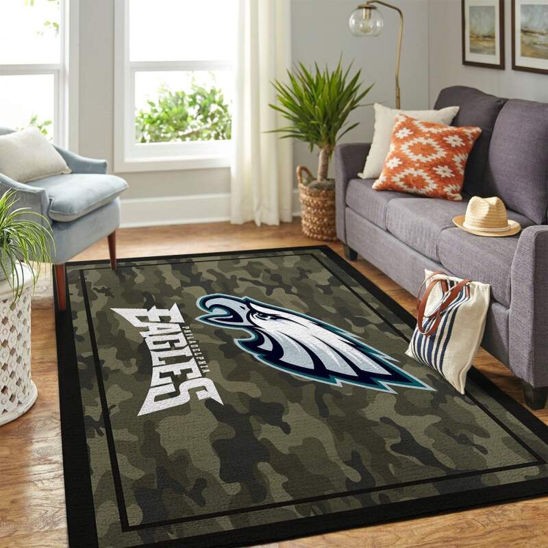 Amazon Philadelphia Eagles Living Room Area Rug