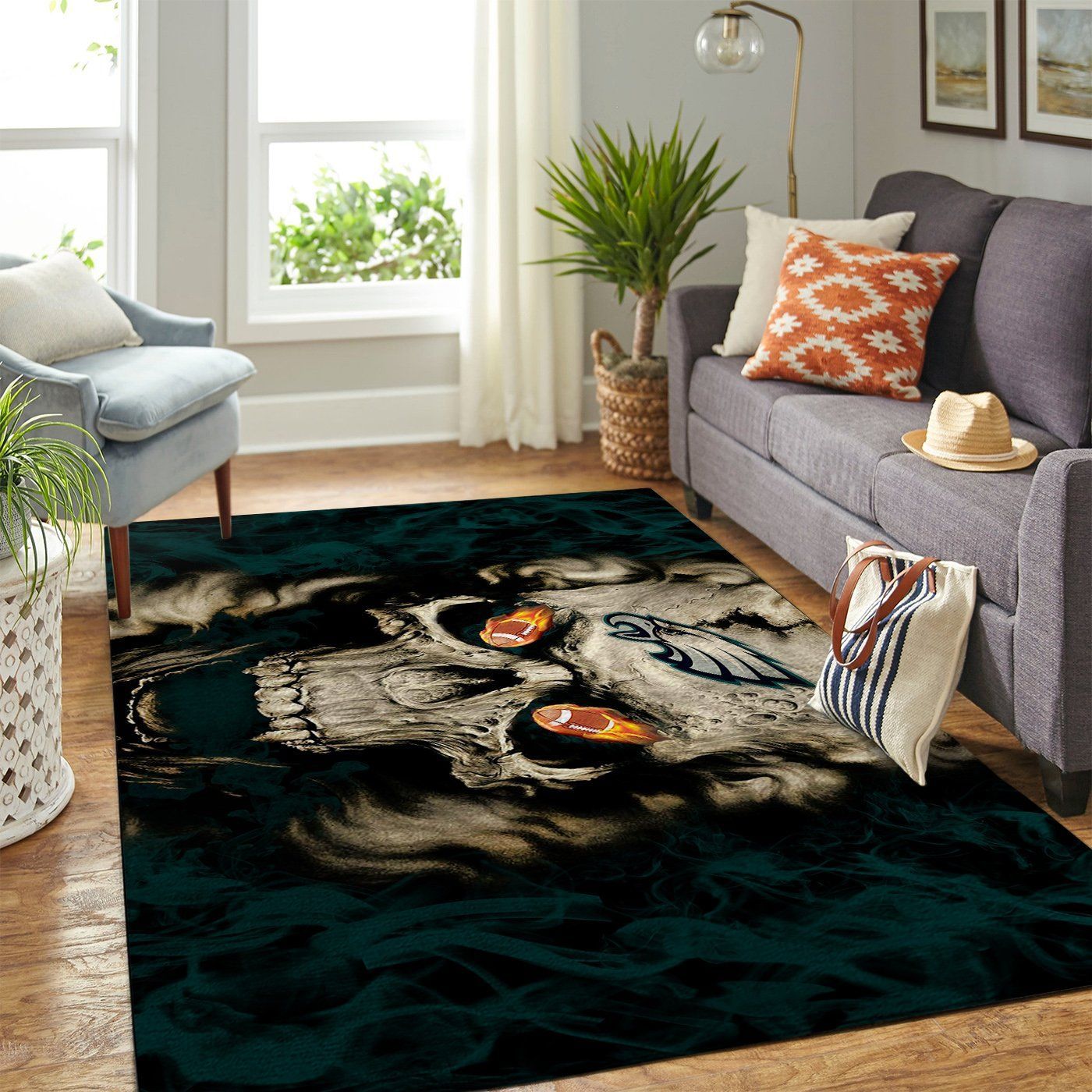 Amazon Philadelphia Eagles Living Room Area Rug