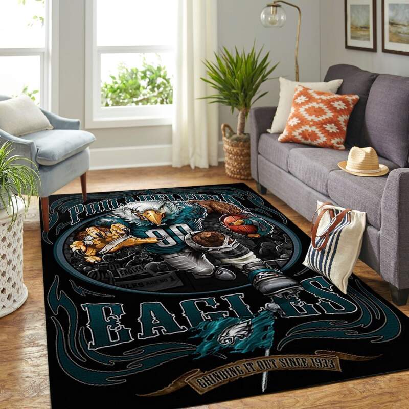 Amazon Philadelphia Eagles Living Room Area Rug