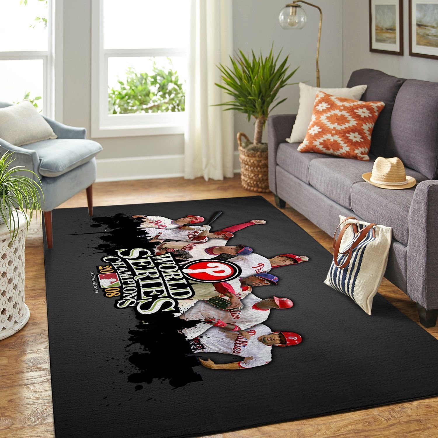 Amazon Philadelphia Phillies Living Room Area Rug