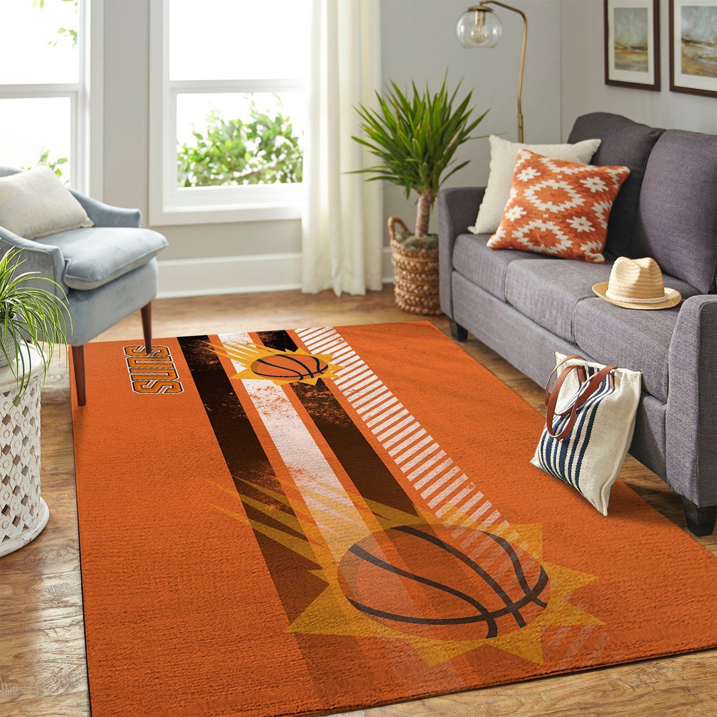 Amazon Phoenix Suns Living Room Area Rug