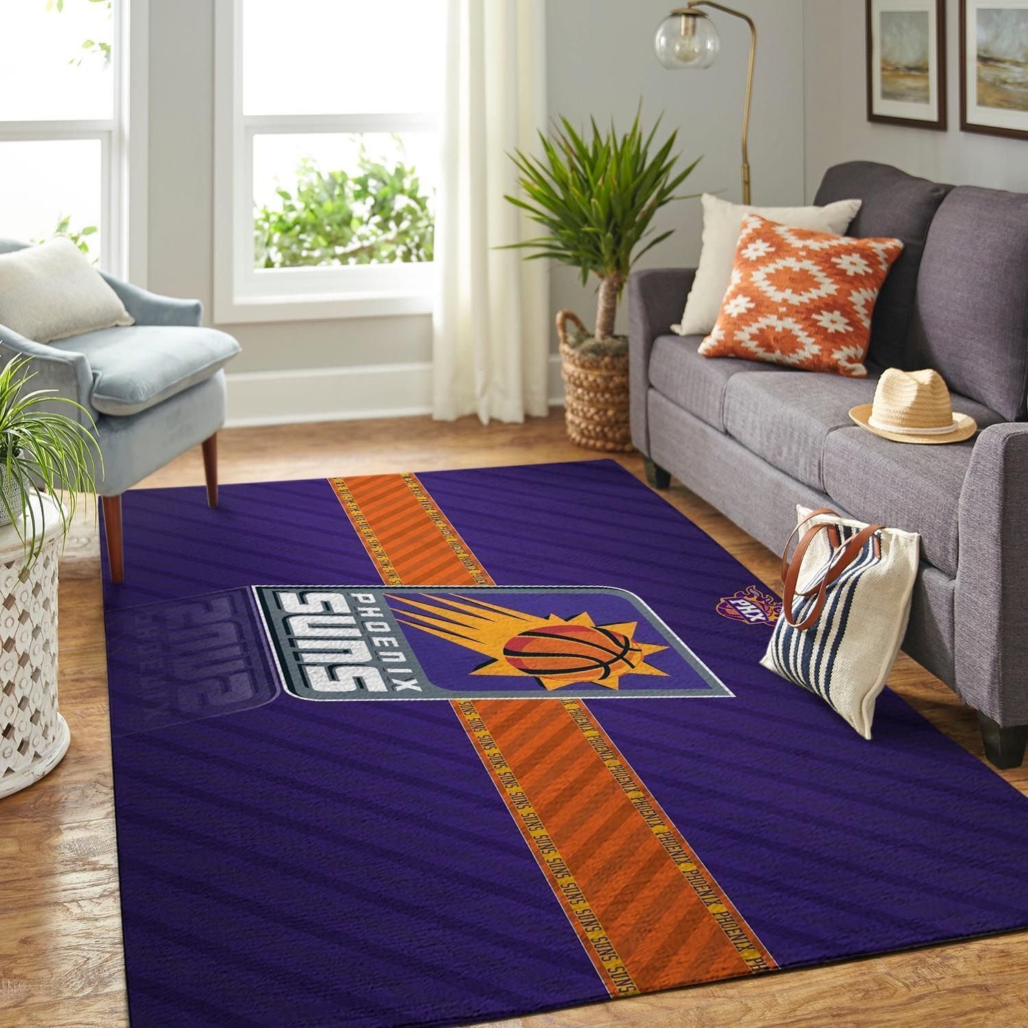 Amazon Phoenix Suns Living Room Area Rug