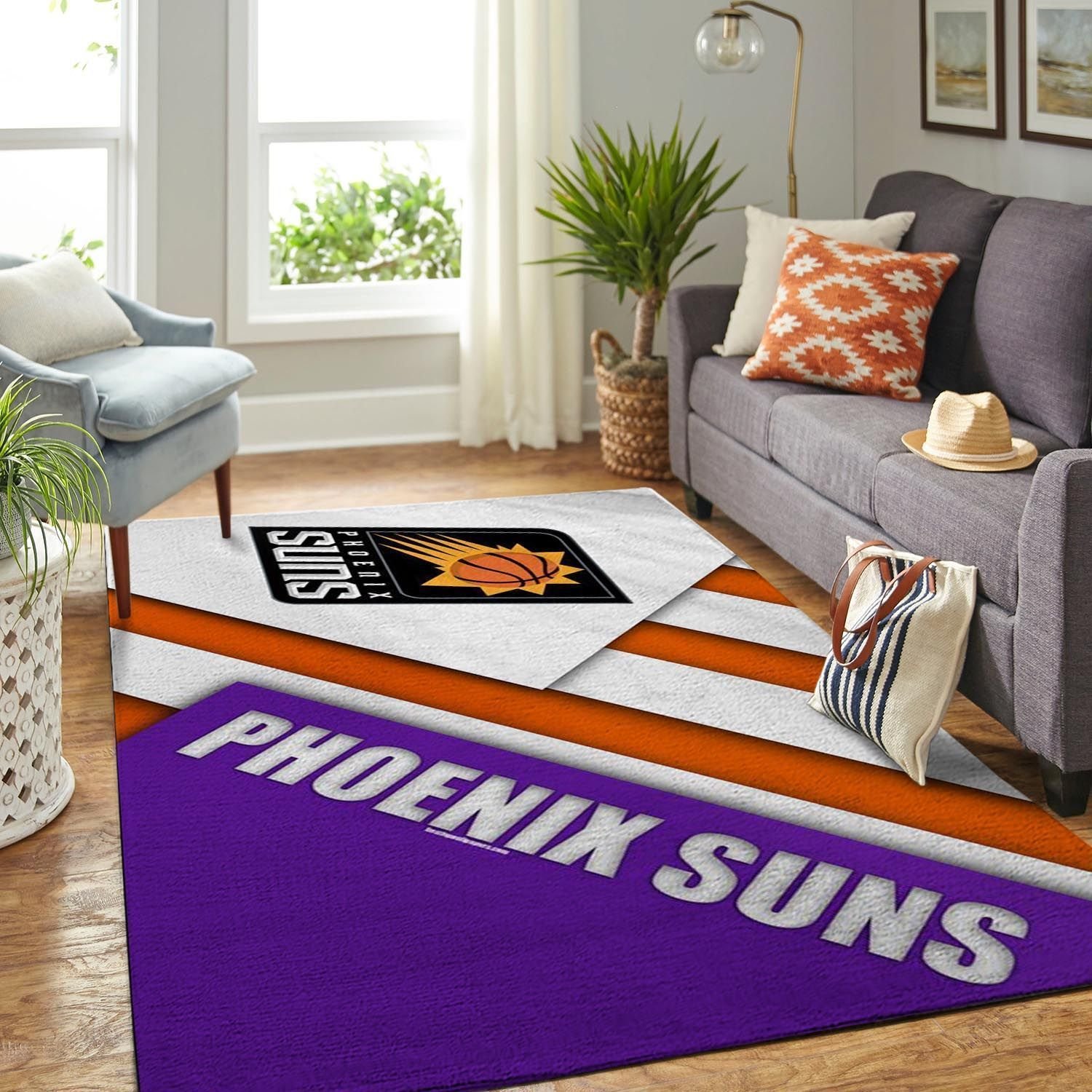 Amazon Phoenix Suns Living Room Area Rug
