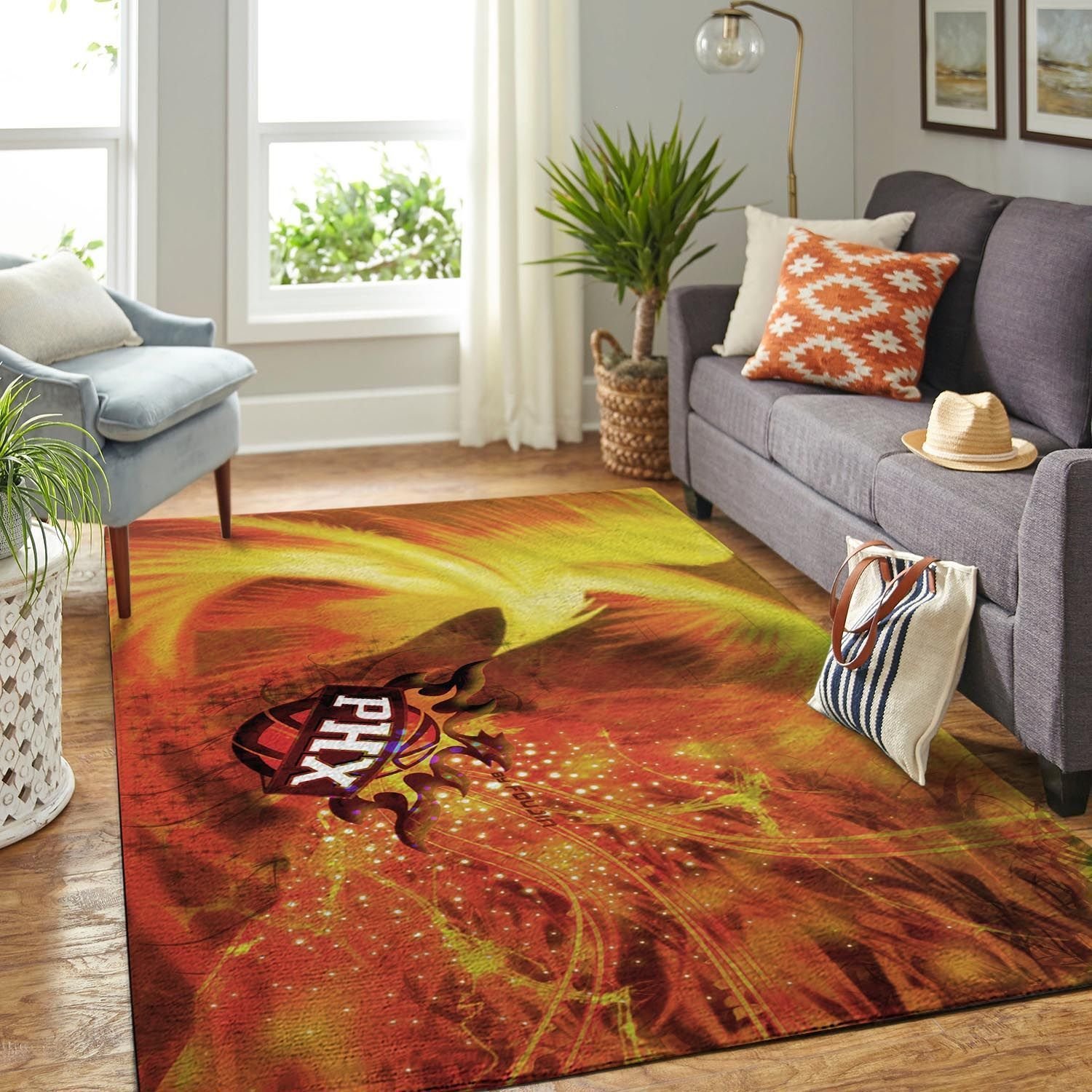 Amazon Phoenix Suns Living Room Area Rug