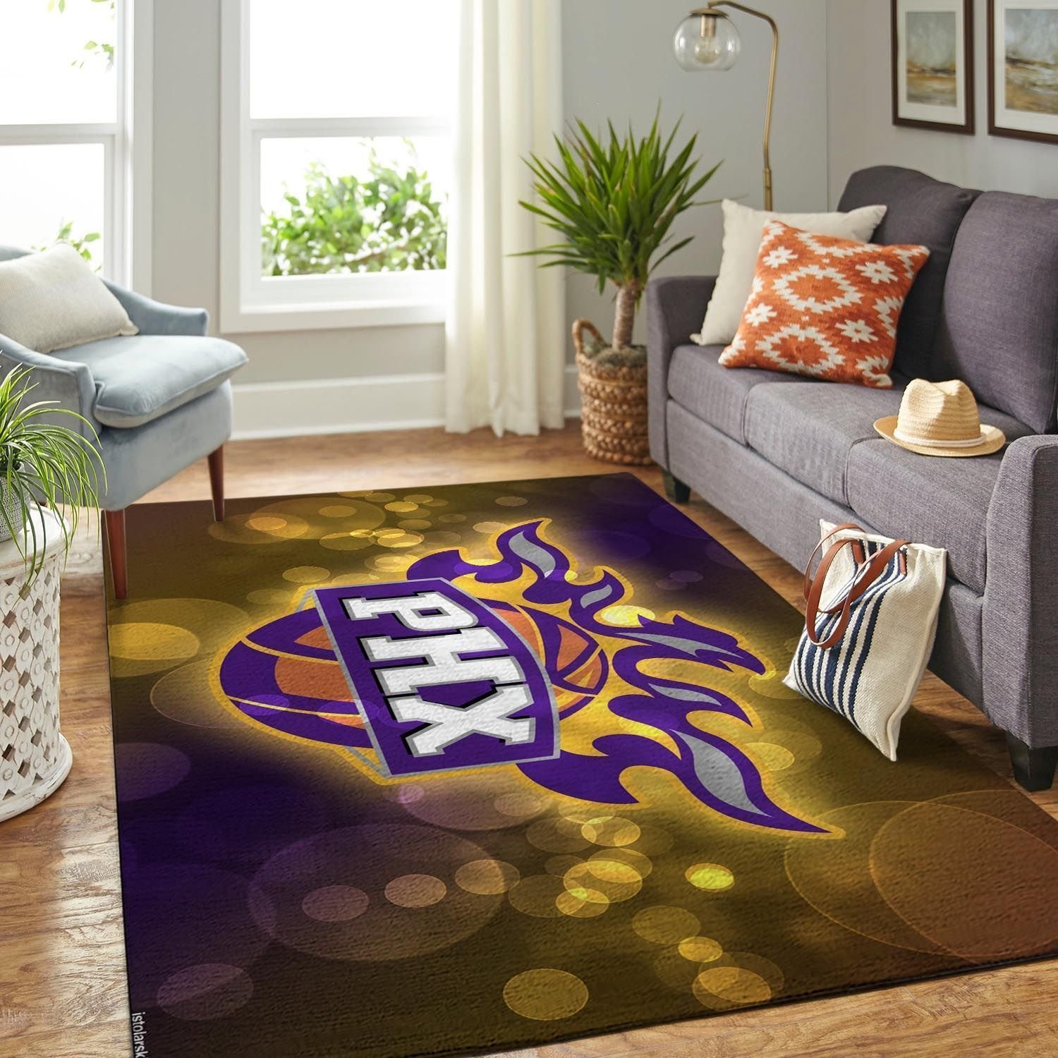 Amazon Phoenix Suns Living Room Area Rug