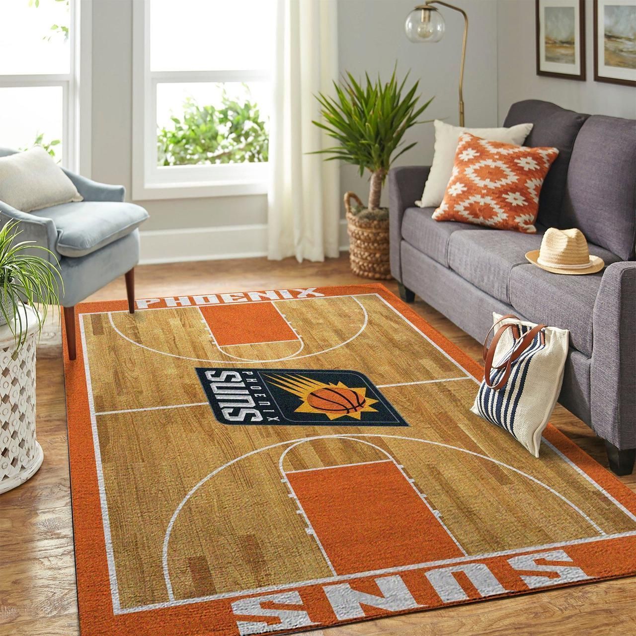 Amazon Phoenix Suns Living Room Area Rug