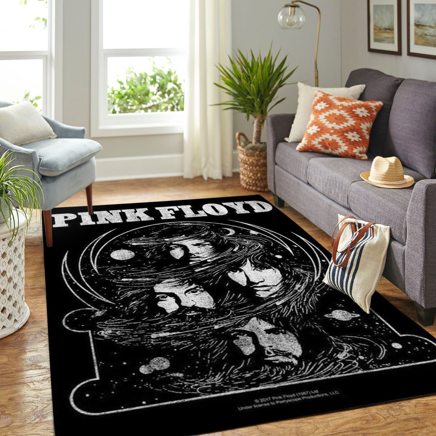 Amazon Pink Floyd-legend Band Living Room Area Rug