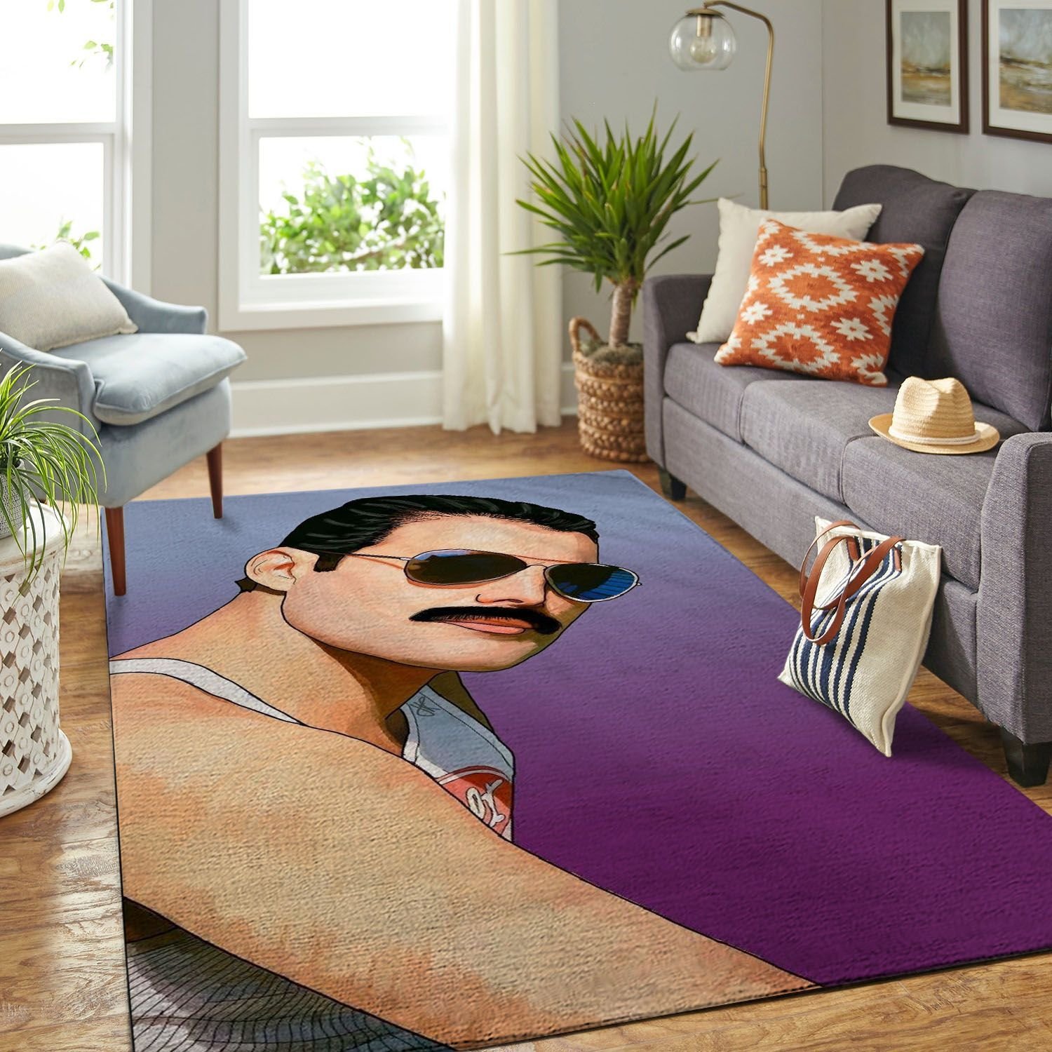 Amazon Pink Floyd-legend Band Living Room Area Rug