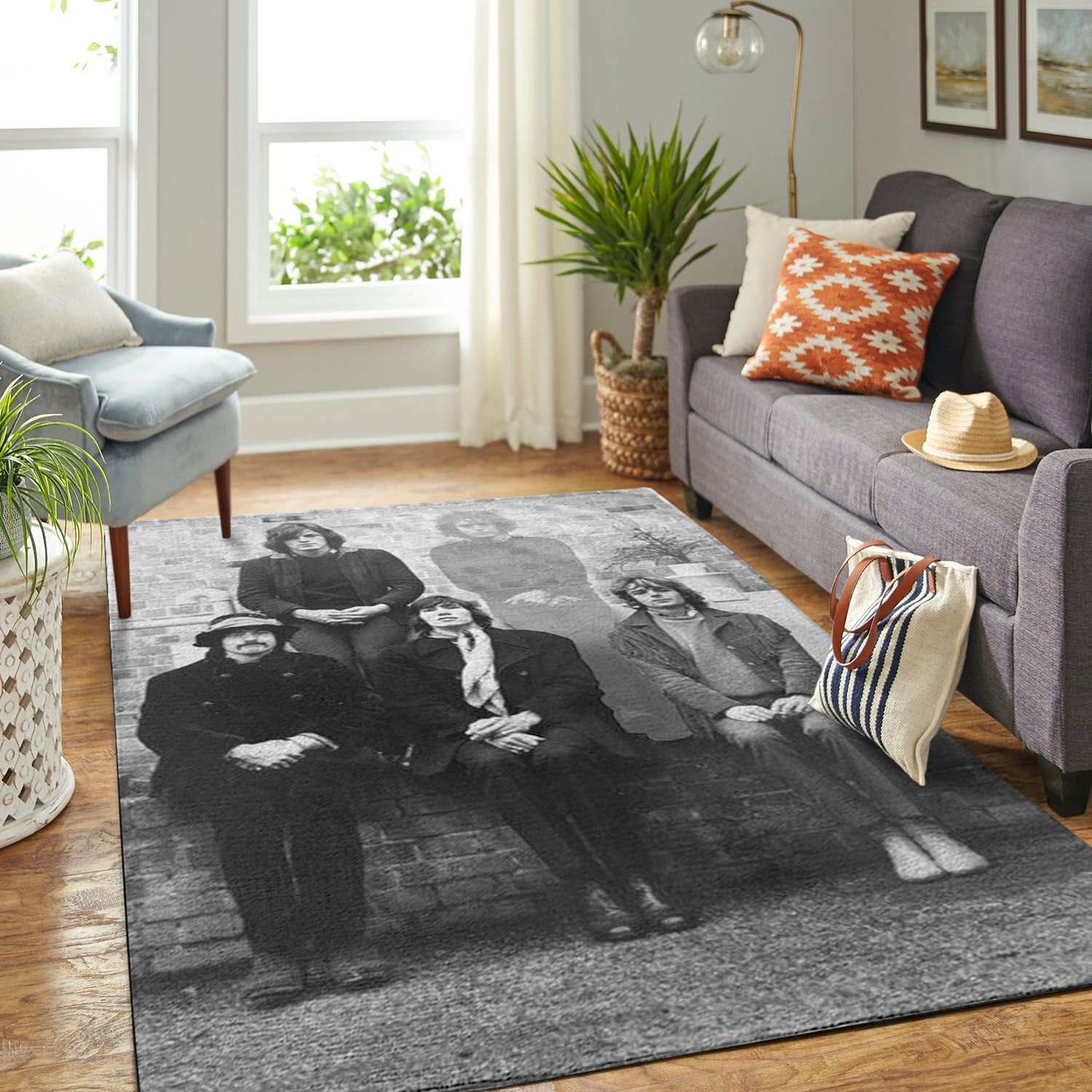 Amazon Pink Floyd-legend Band Living Room Area Rug