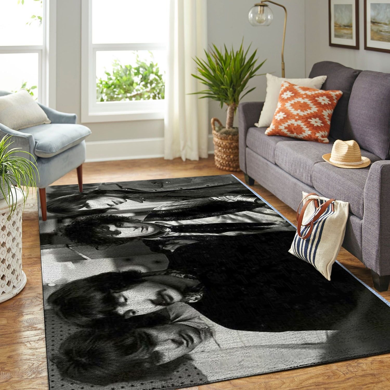 Amazon Pink Floyd-legend Band Living Room Area Rug