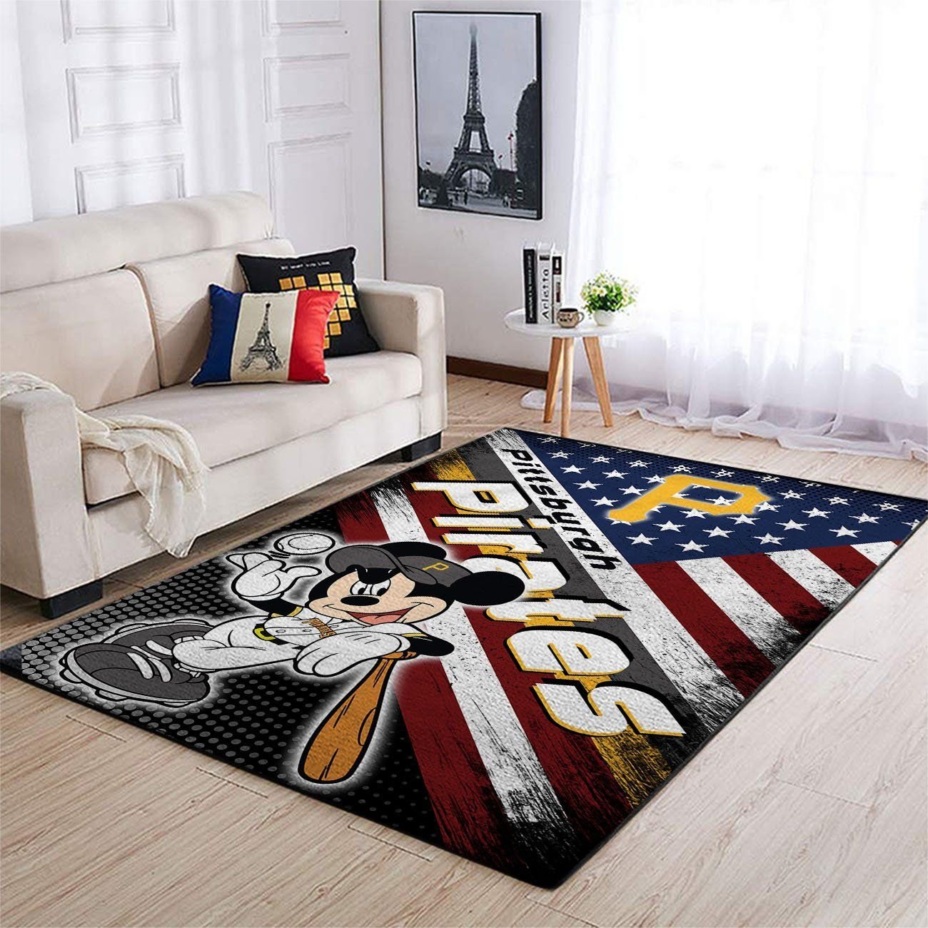 Amazon Pittsburgh Pirates Living Room Area Rug