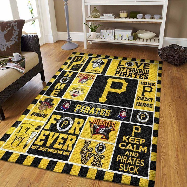 Amazon Pittsburgh Pirates Living Room Area Rug