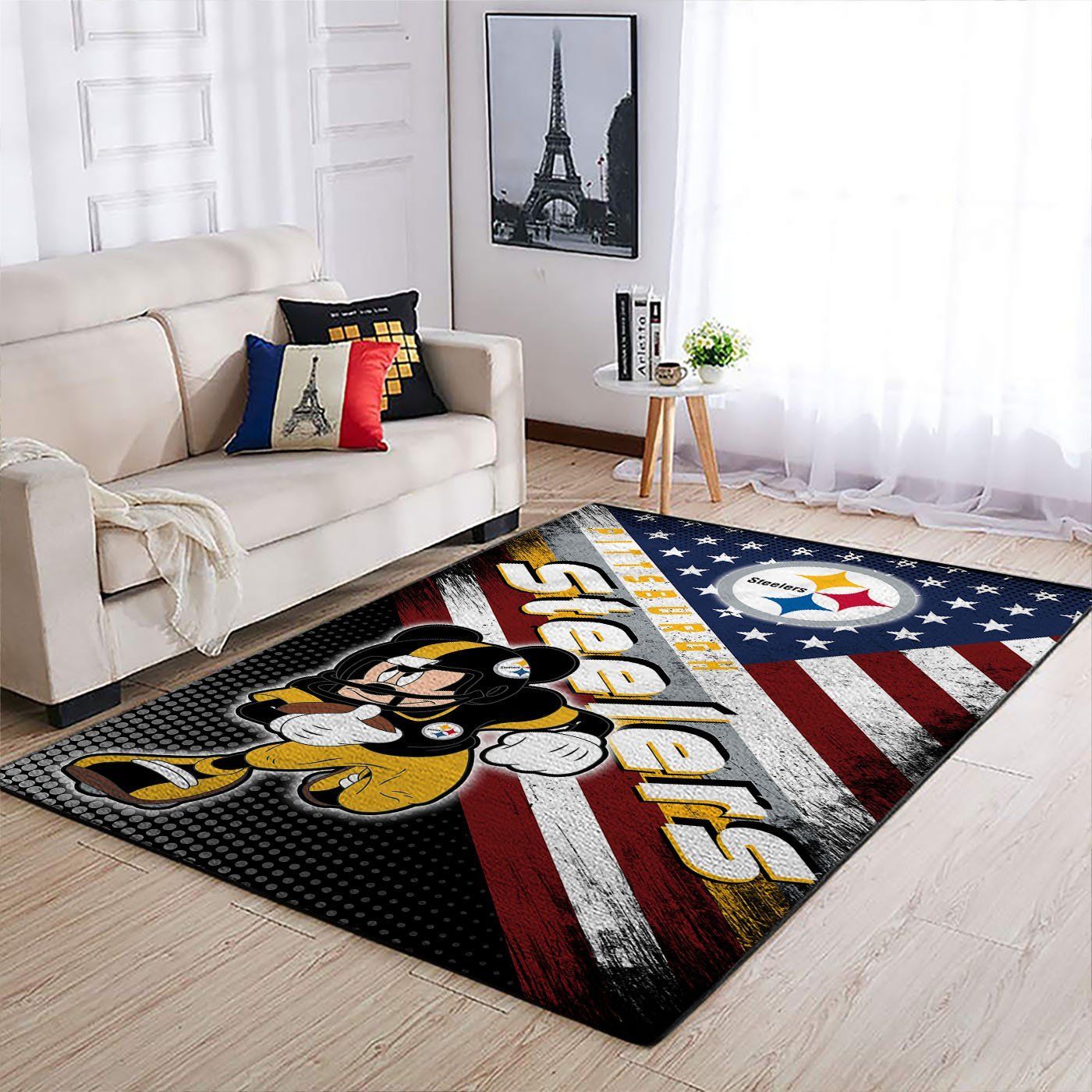 Amazon Pittsburgh Steelers Living Room Area Rug