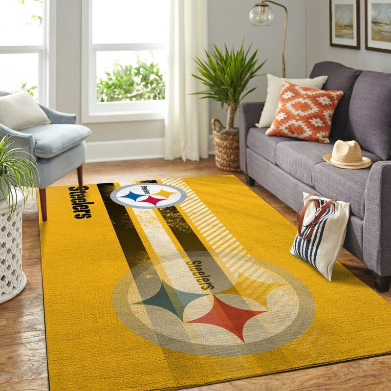 Amazon Pittsburgh Steelers Living Room Area Rug