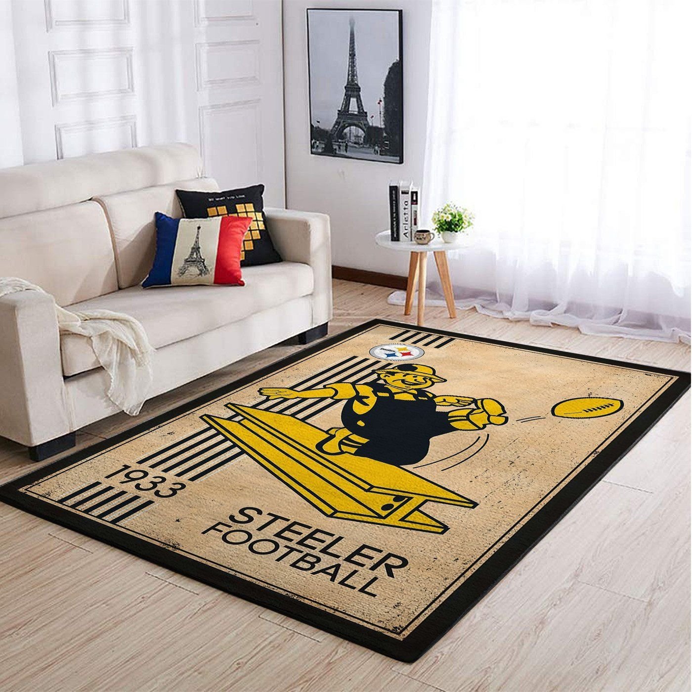 Amazon Pittsburgh Steelers Living Room Area Rug