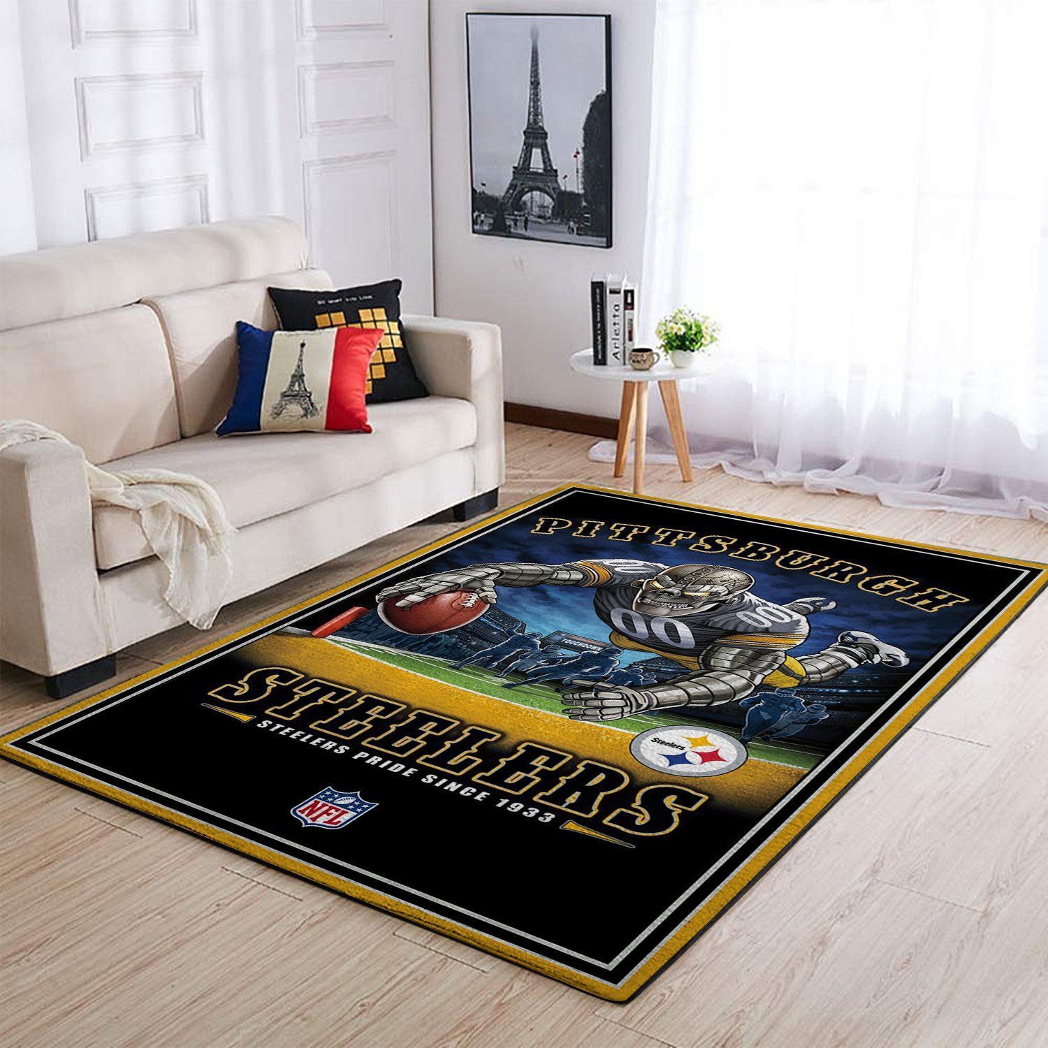 Amazon Pittsburgh Steelers Living Room Area Rug