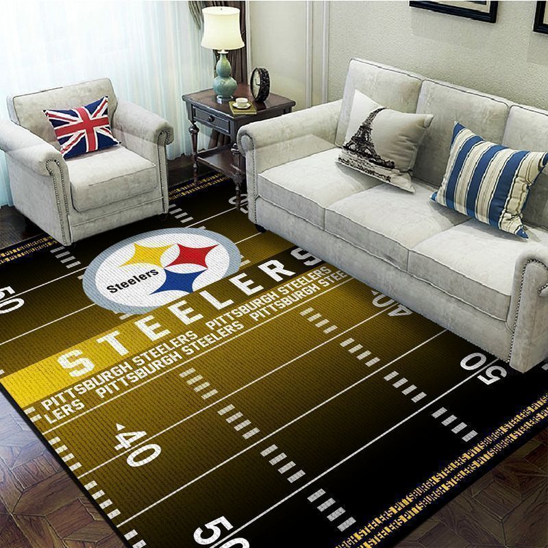 Amazon Pittsburgh Steelers Living Room Area Rug