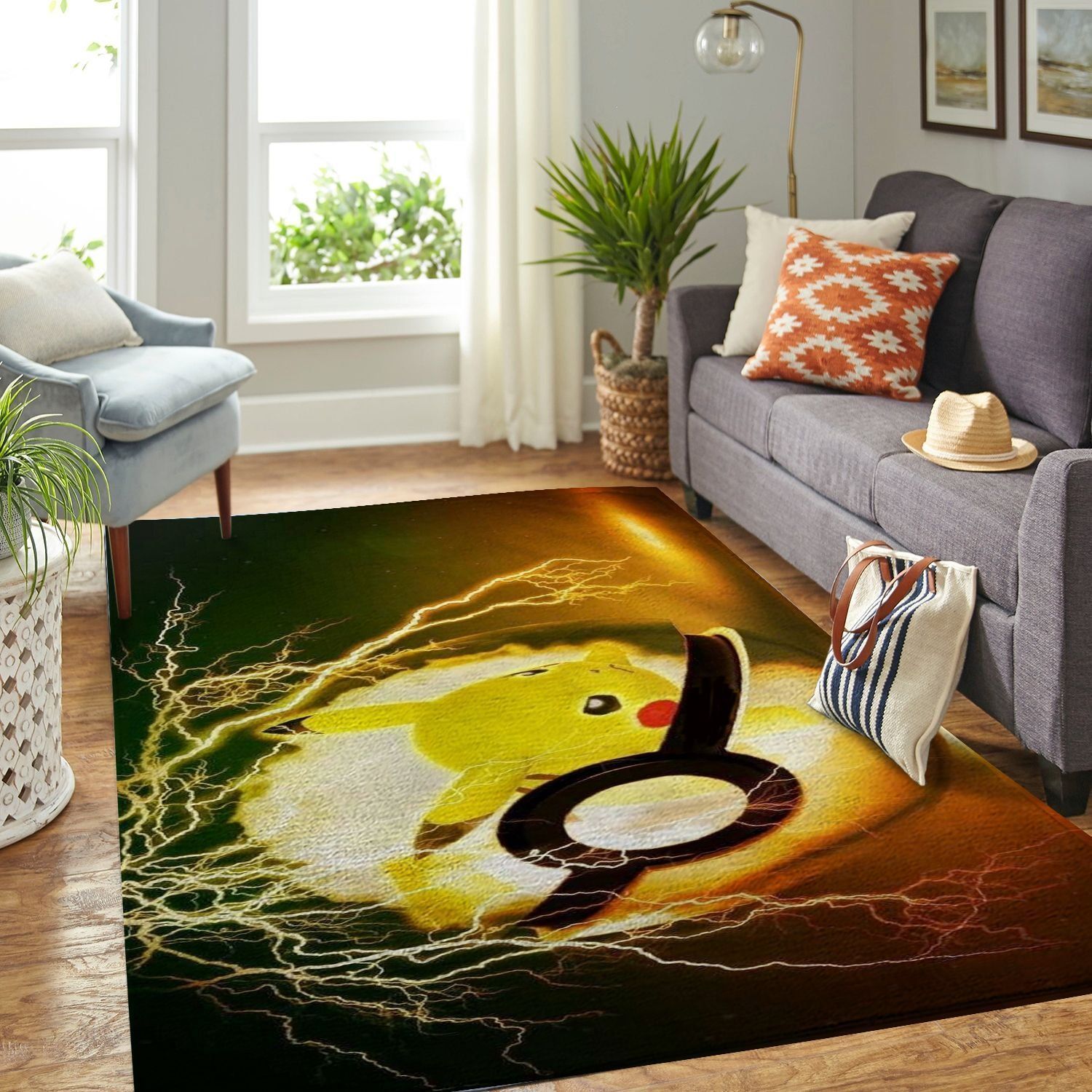 Amazon Pokemon Living Room Area Rug