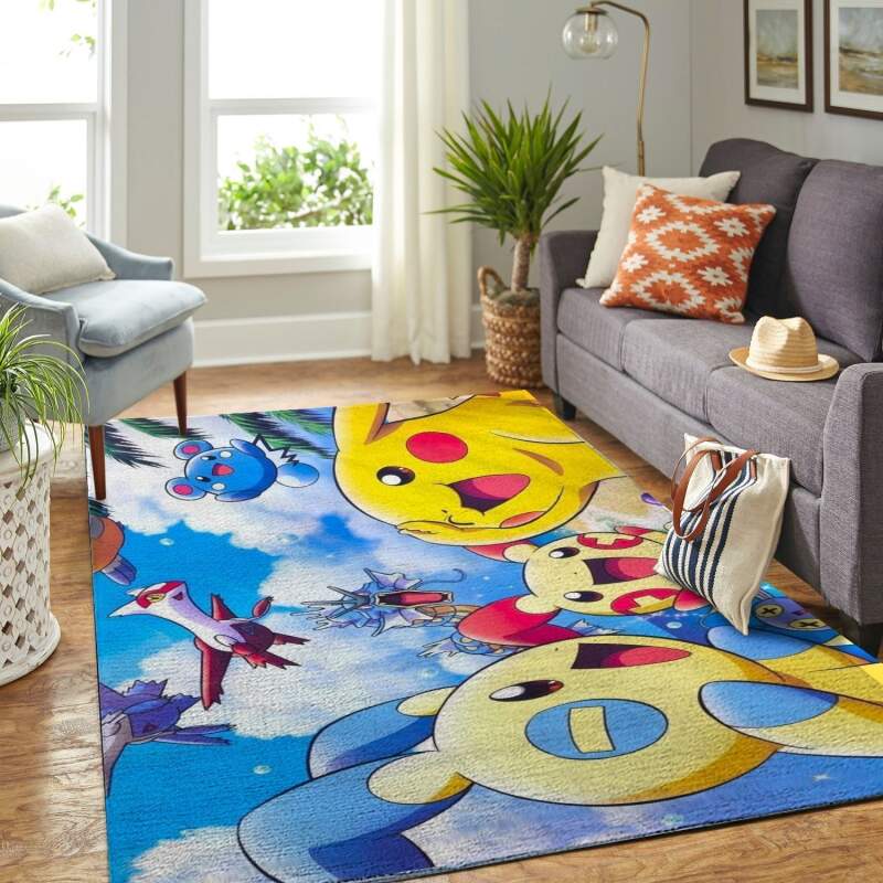 Amazon Pokemon Living Room Area Rug