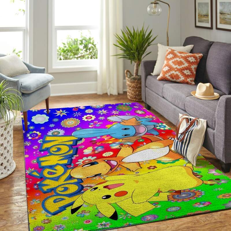 Amazon Pokemon Living Room Area Rug